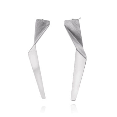 ALE. LANN earrings (L/K -3- AG), silver