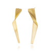 ALE. LANN earrings (L/K -3- AG/AU), gold-plated silver