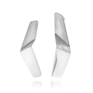 ALE. LANN earrings (L/K -4- AG), silver
