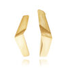 ALE. LANN earrings (L/K -4- AG/AU), gold-plated silver