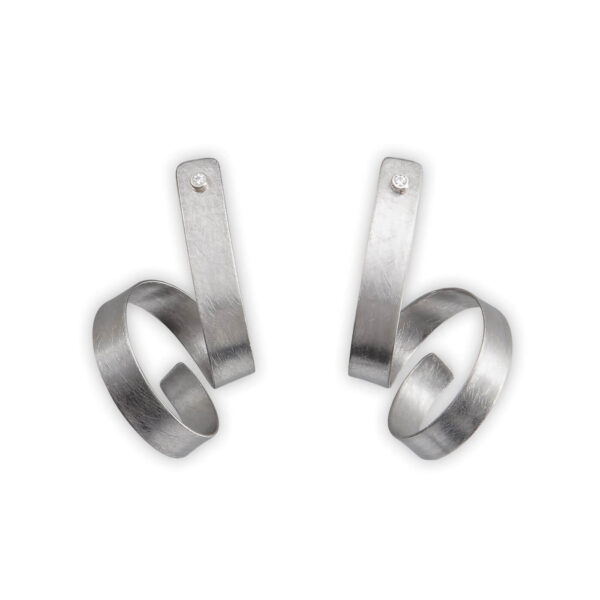 ALE. SERPENTINES earrings (S/K -430- S), stainless steel