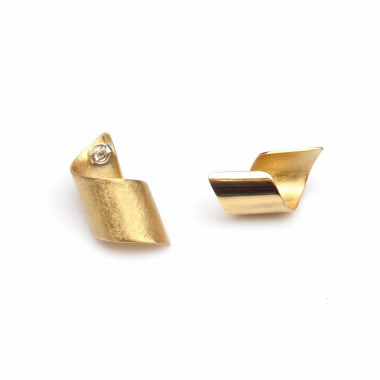 ALE. SERPENTINES earrings (S/K -16- M), brass