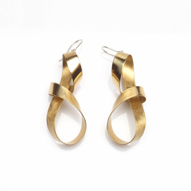ALE. SERPENTINES earrings (S/K -3- M), brass