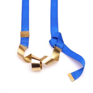 ALE. SERPENTINES necklace (S/N -204- M), brass