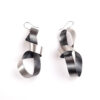 ALE. SERPENTINES earrings (S/K -3- AG), silver