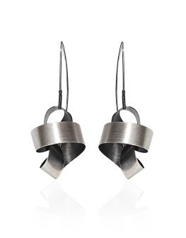 ALE. SERPENTINES earrings (S/K -51- AG), silver