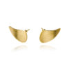 ALE. ELVES mini earrings (B/K -10- AG-AU), gold-plated silver