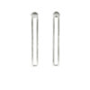 ALE. QUADRAT earrings (Q/K -9- AG), silver