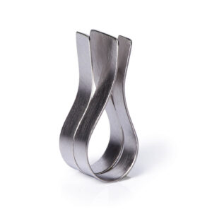 ALE. THE Y SET ring (Y/P -414- S), stainless steel