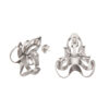 ALE. BIONIC earrings (B/K -11- S), stainless steel