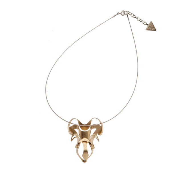 ALE. BIONIC necklace (B/N -1- M), brass