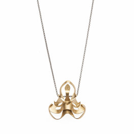 ALE. BIONIC necklace (B/N -2- M), brass