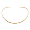 ALE. ELLIPSIS necklace (E/N -13- AG/AU), silver gold-plated