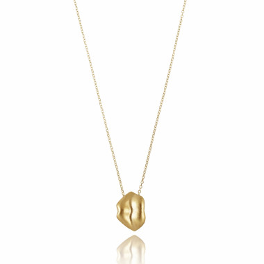 ALE. KISS necklace (C/N -1- AU), gold-plated silver