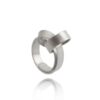 ALE. KNOT ring (Y/P -1- S), stainless steel
