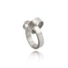 ALE. KNOT ring (Y/P -431- S), stainless steel