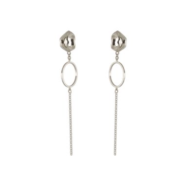 ALE. KISS earrings (C/K -5- AG), silver
