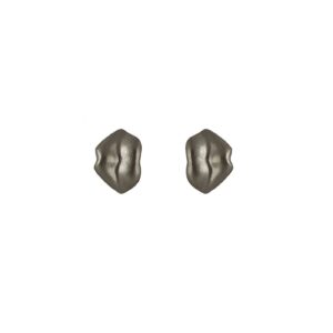 ALE. KISS earrings (C/K -7- OX), oxidised silver